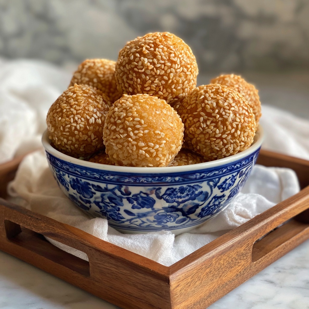 Sweet Potato Sesame Balls Recipe - Recipe Image
