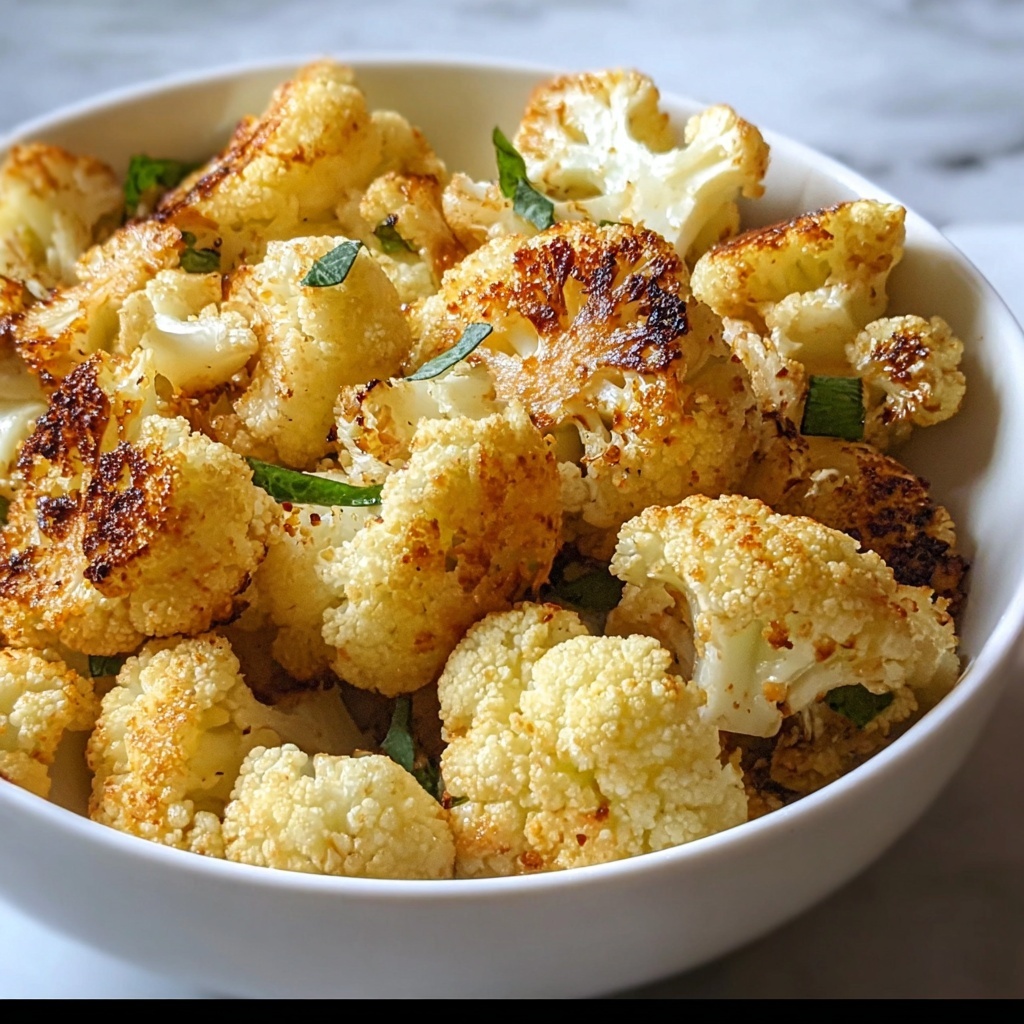 Roasted Parmesan Cauliflower Bites Recipe - Recipe Image