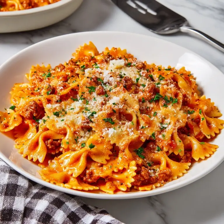 Bowtie Pasta Ziti Recipe