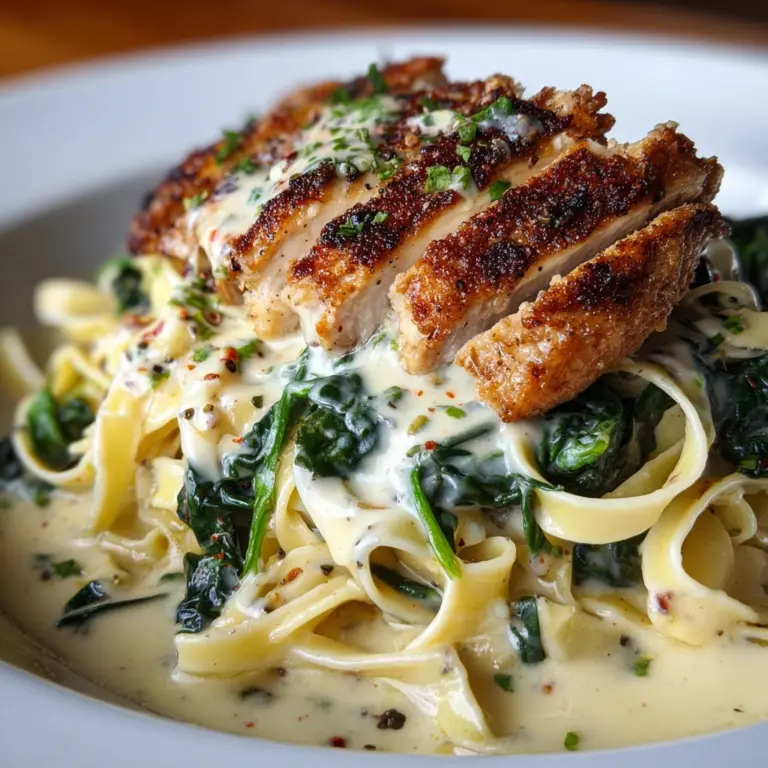 Creamy Chicken Florentine Recipe