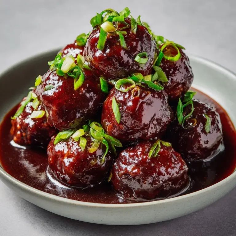 Crockpot BBQ Meatballs Recipe