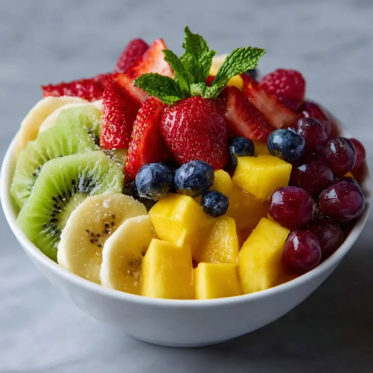 Fruit Salad Bliss Bowl Recipe