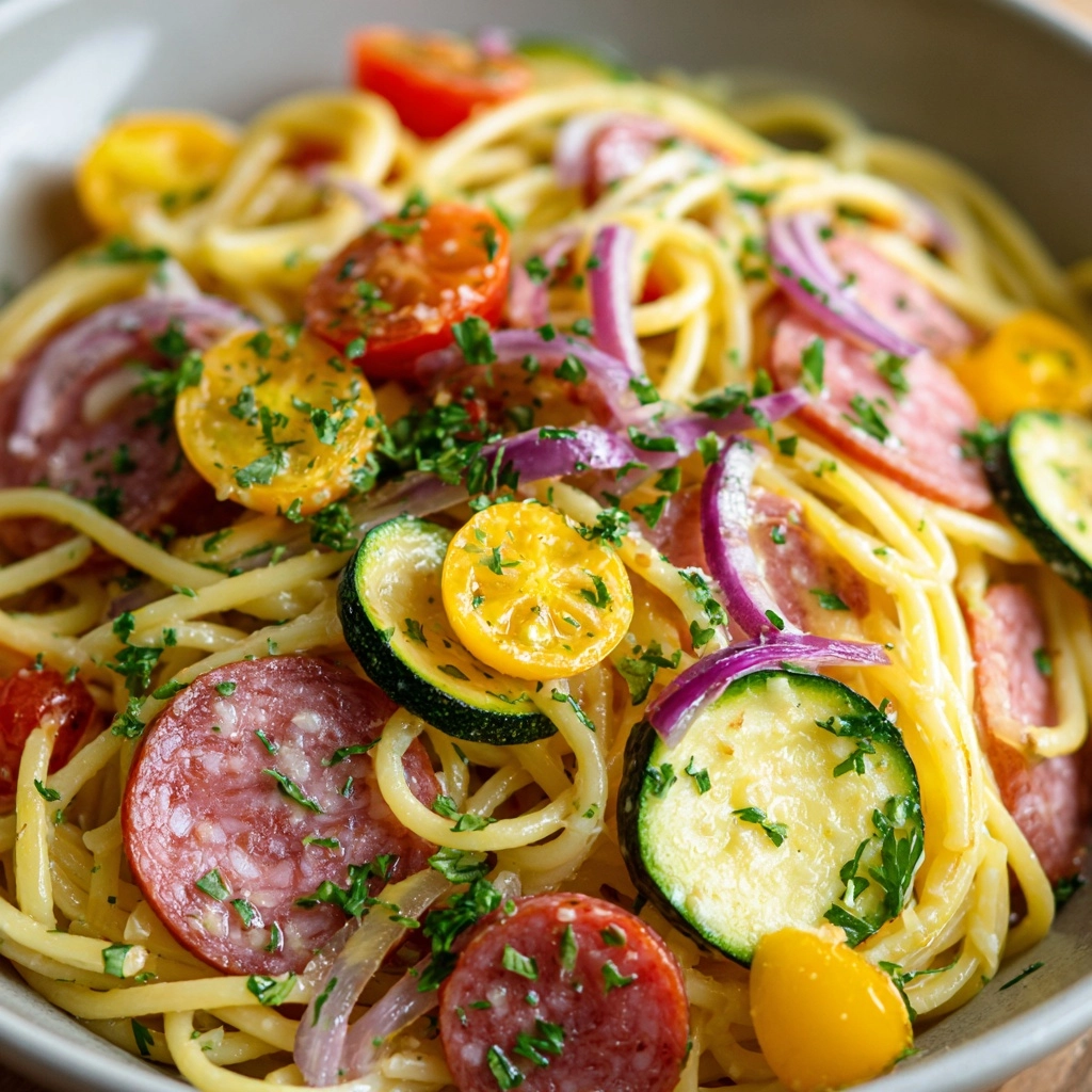 Spaghetti Salad Recipe - Recipe Image