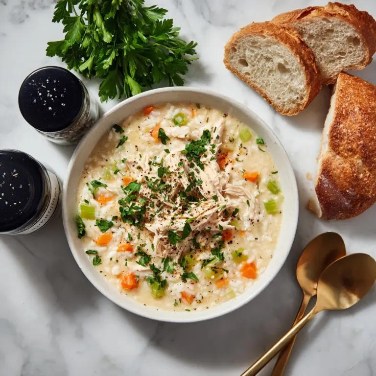 Crockpot Chicken Wild Rice Soup Recipe