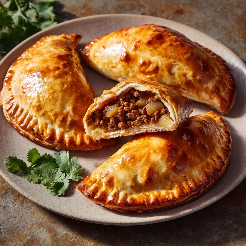 Beef and Cheese Empanadas Recipe - Recipe Image