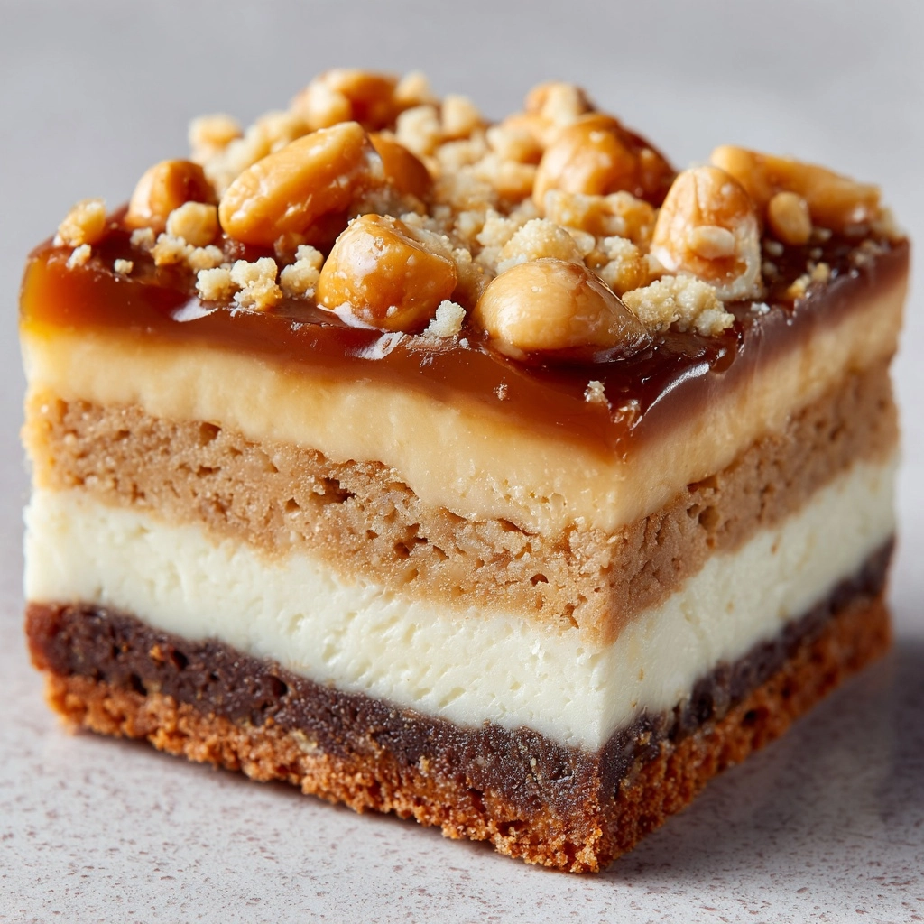 Peanut Butter Dream Bars Recipe - Recipe Image