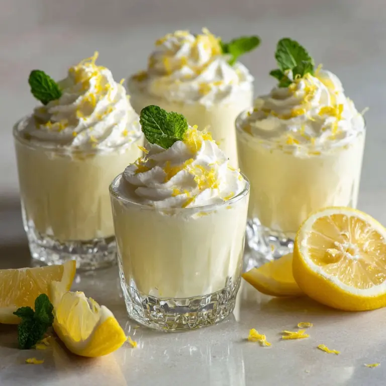 Easy Lemon Mousse Recipe