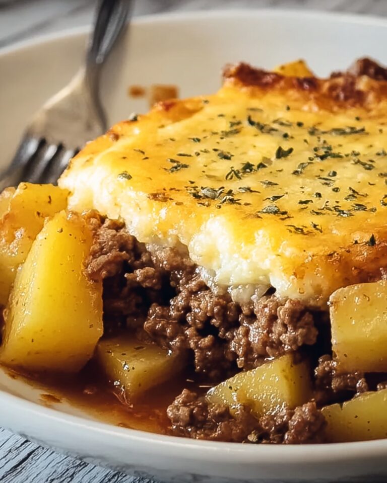 Crockpot Hamburger Potato Casserole Recipe