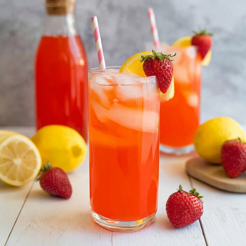 Strawberry Lemonade Recipe - Recipe Image
