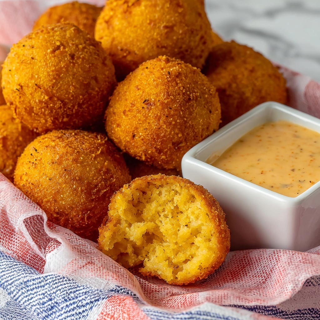 Crispy Cajun Hush Puppies Recipe - Recipe Image