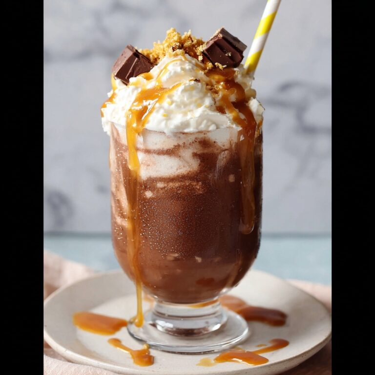Frozen Caramel Hot Chocolate Recipe