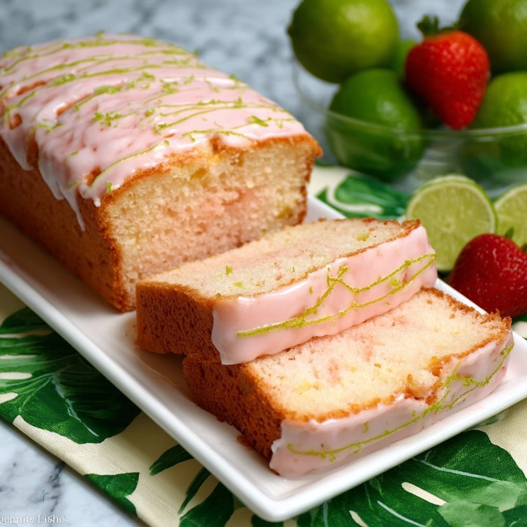 Strawberry Margarita Bread Recipe - Recipe Image
