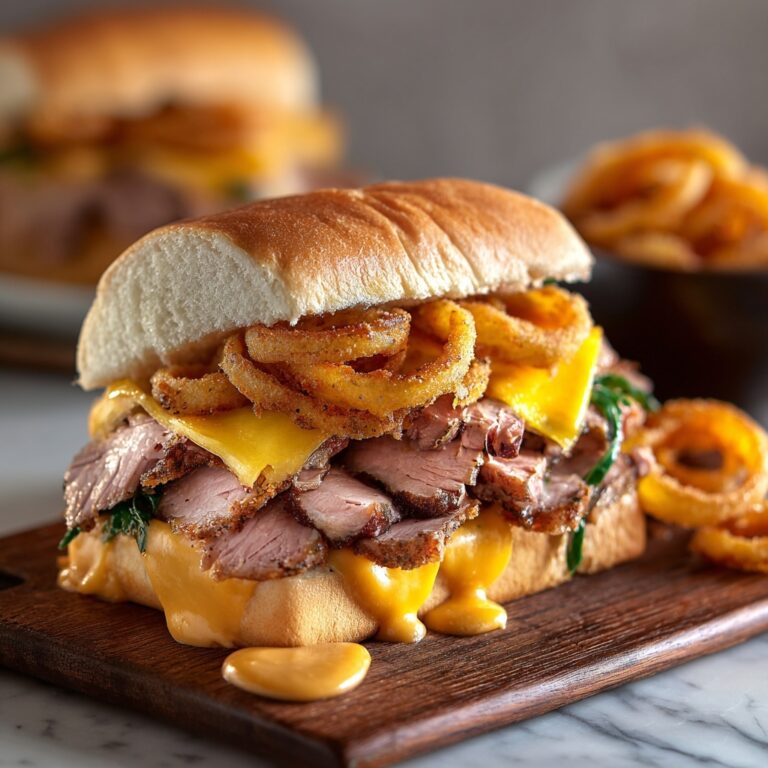 DIY Arby’s Roast Beef Cheddar Sandwiches with Curly Fries Recipe