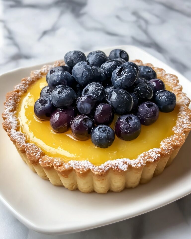 Blueberry Lemon Curd Tart Recipe