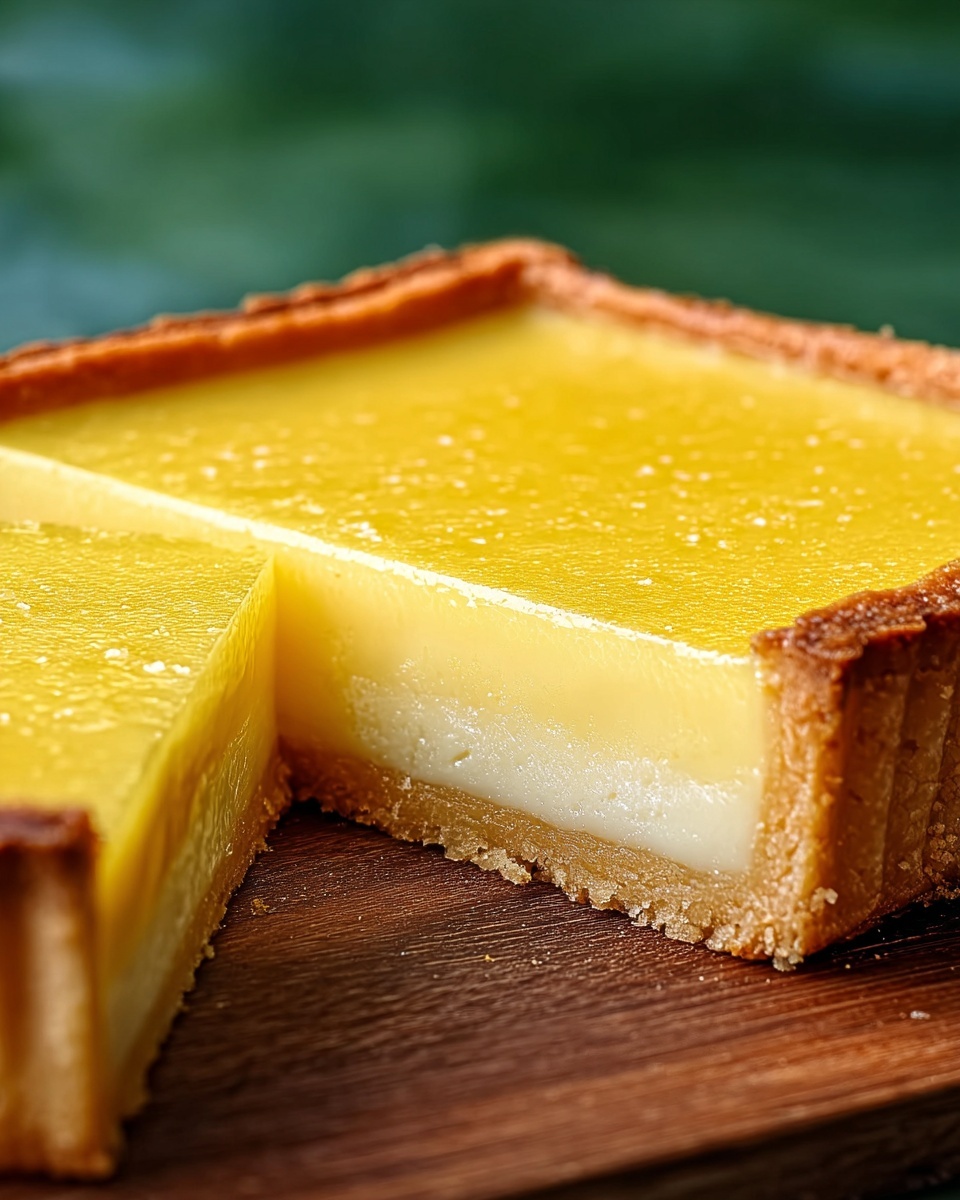 Italian Grandma’s Lemon Custard Cake – Classic Recipe - Recipe Image