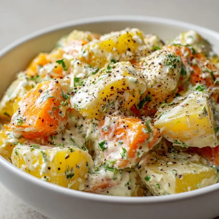 Classic Creamy Potato Salad Recipe