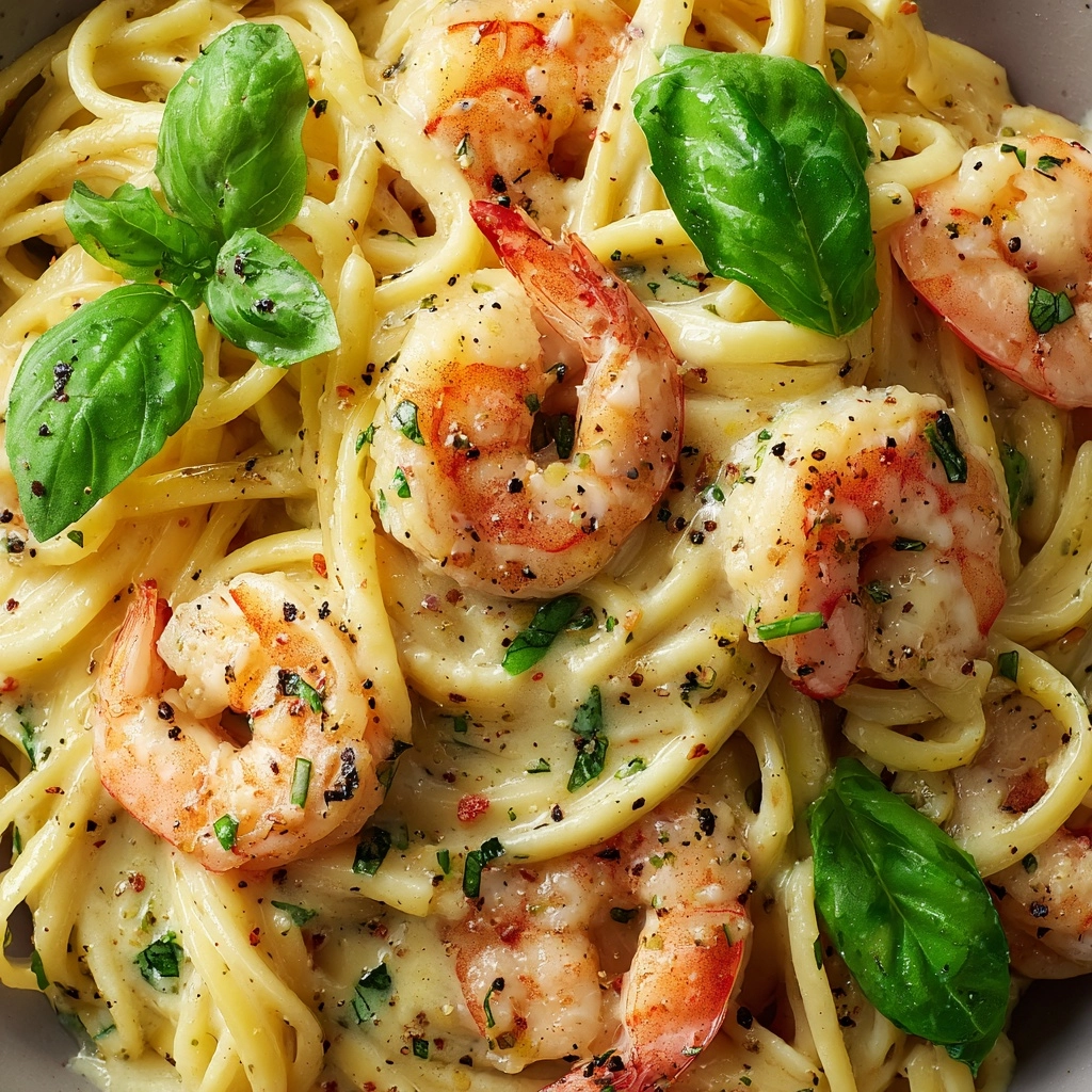 Creamy Marry Me Shrimp Pasta Recipe - Recipe Image