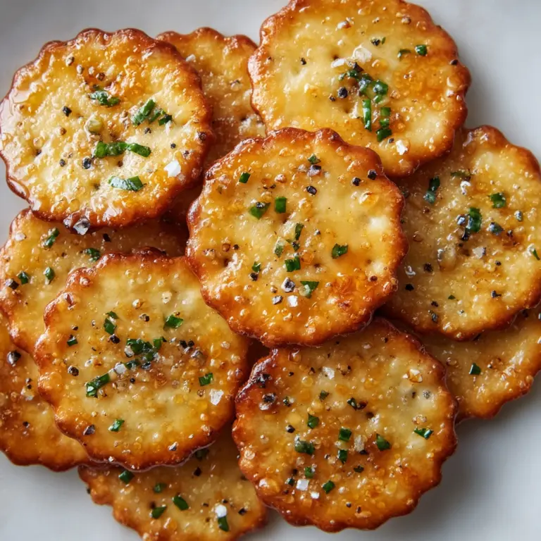 Garlic Ritz Snacks Recipe
