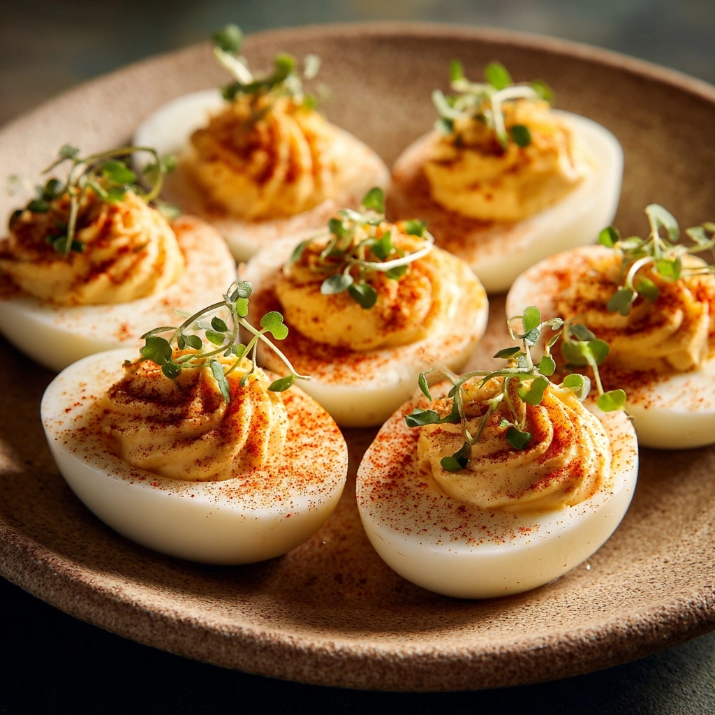 Classic Deviled Eggs Recipe - Recipe Image