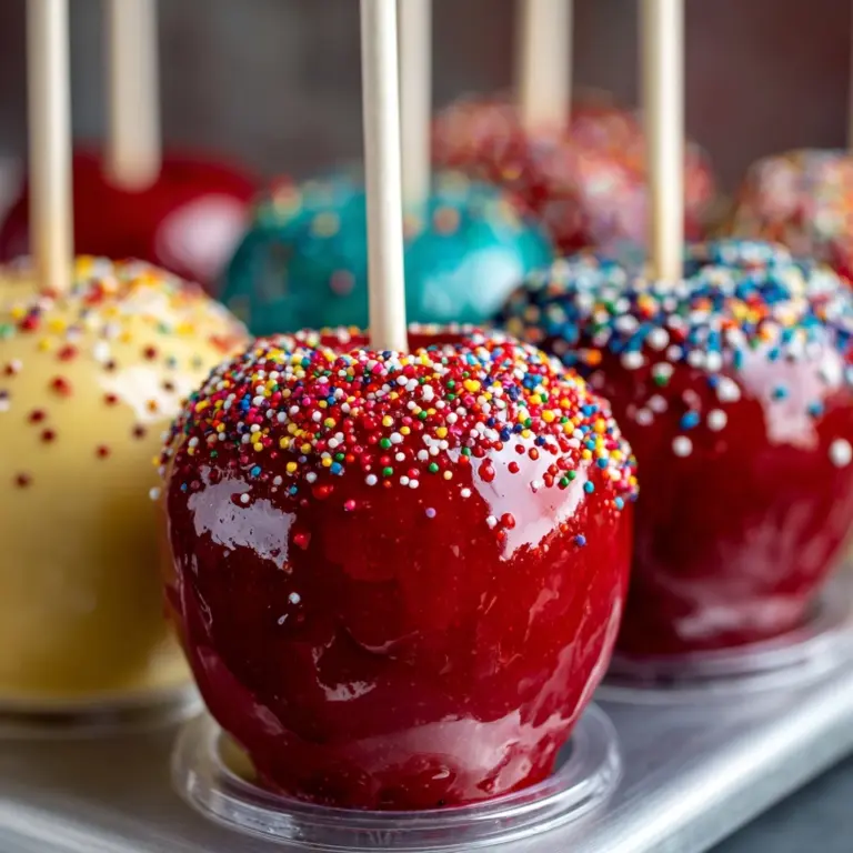 Jolly Rancher Candy Apples Recipe