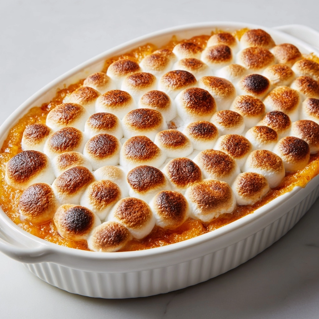 Sweet Potato Casserole with Pecan Topping Recipe - Recipe Image