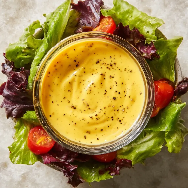 Homemade Honey Mustard Dressing Recipe