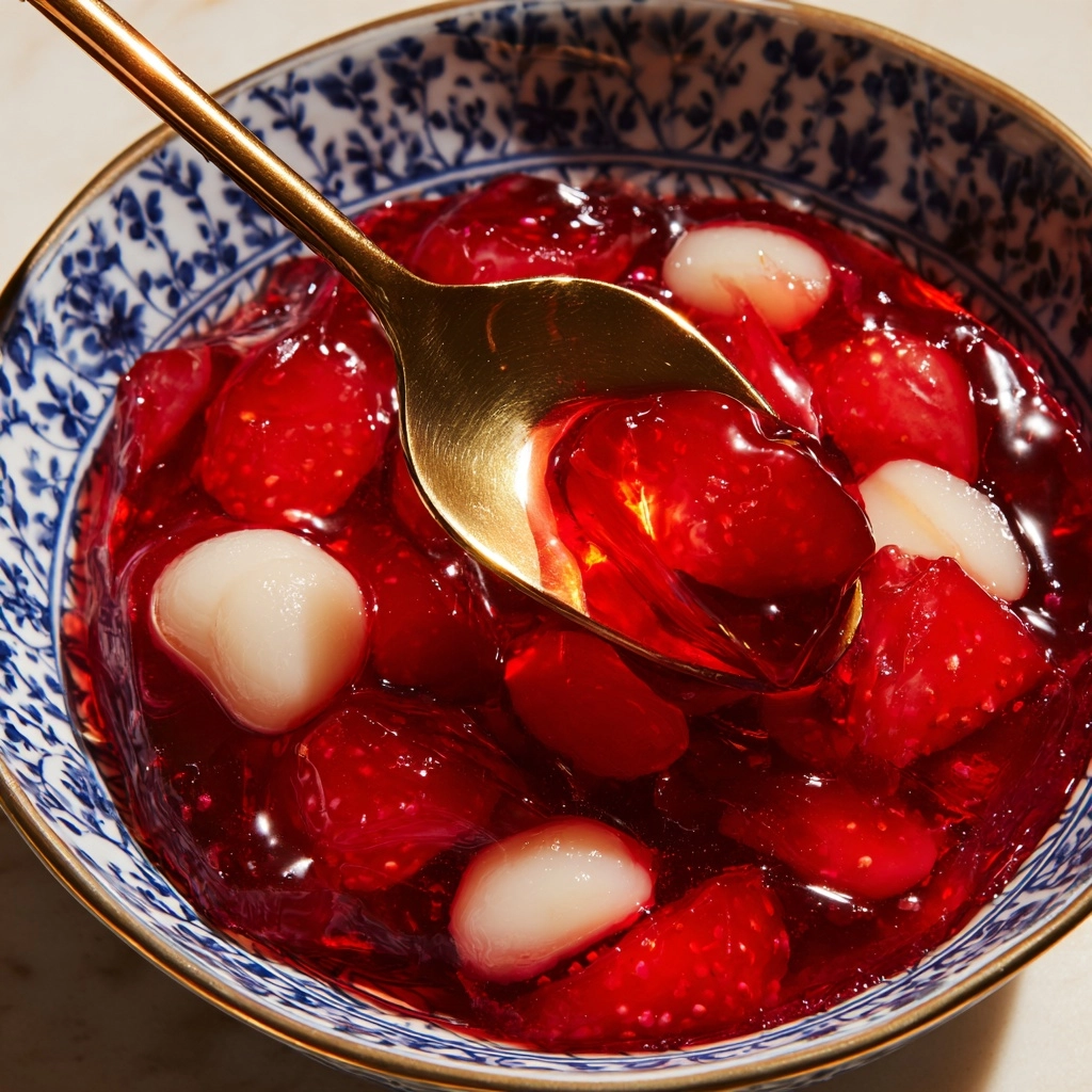 Easy Fresh Strawberry Compote Recipe - Recipe Image