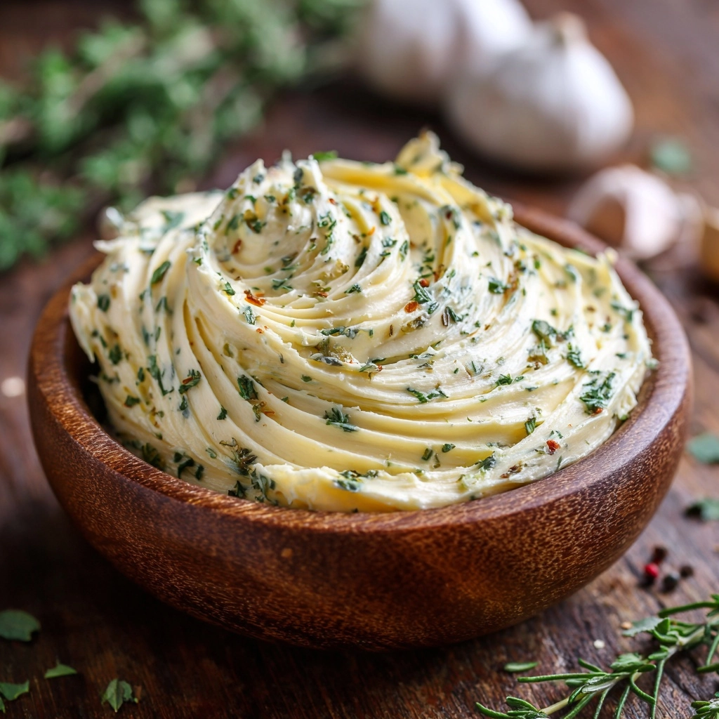 Garlic Rosemary Butter Recipe - Recipe Image