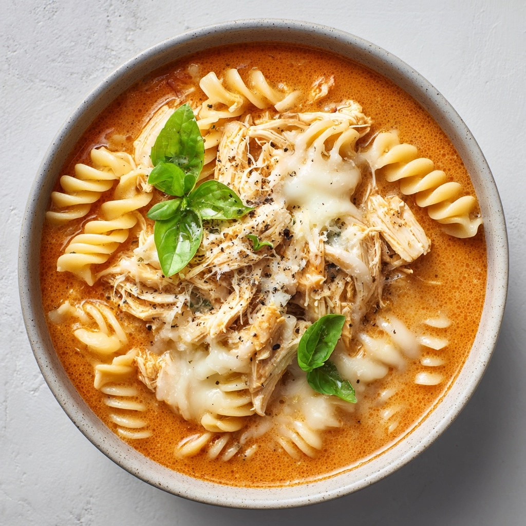 Crockpot Chicken Parmesan Soup Recipe - Recipe Image