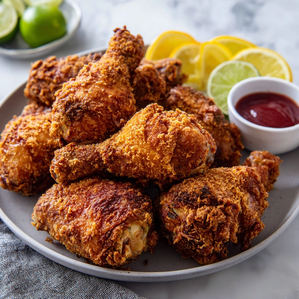Pollo Campero-Style Air Fryer Fried Chicken Recipe - Recipe Image