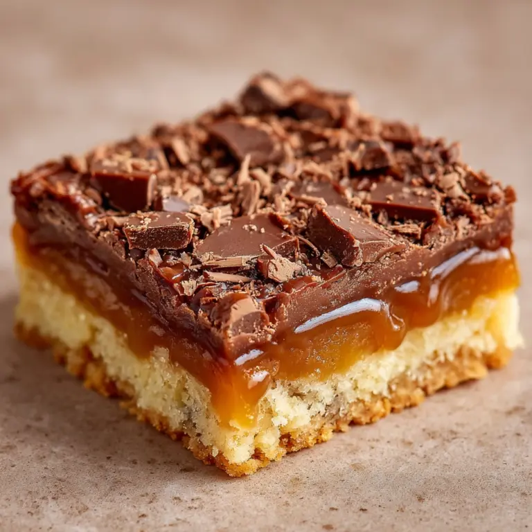 Butterfinger Caramel Bars with Layers of Sweet Crunch and Chocolate Recipe