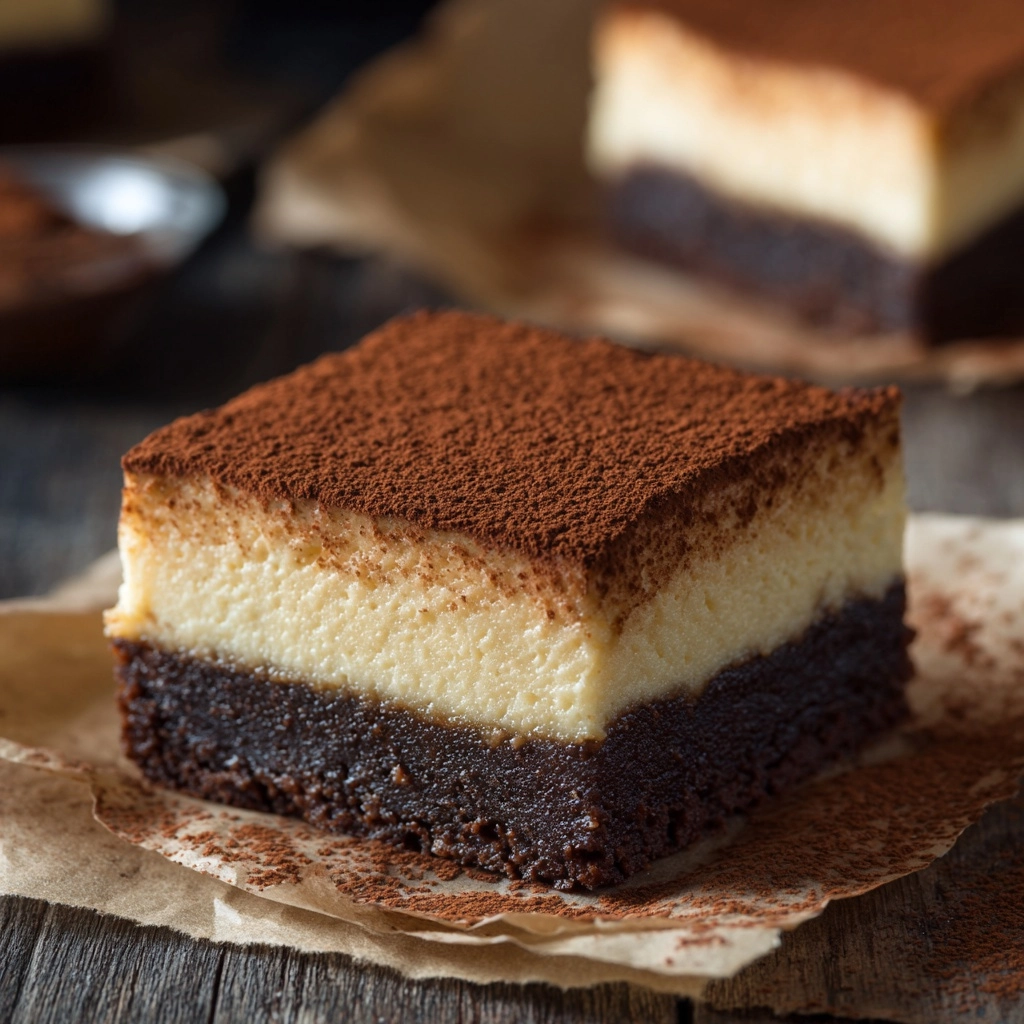 Tiramisu Brownies Recipe - Recipe Image