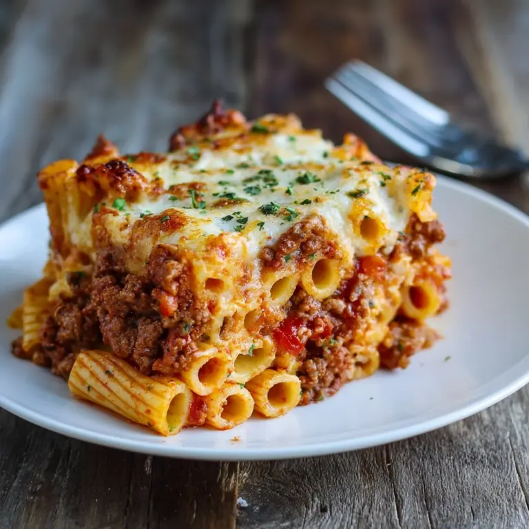 Beef Pasta in Tomato Sauce Recipe