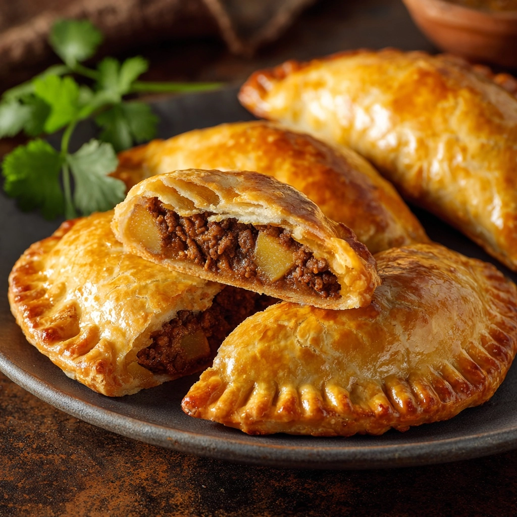Beef and Cheese Empanadas Recipe - Recipe Image