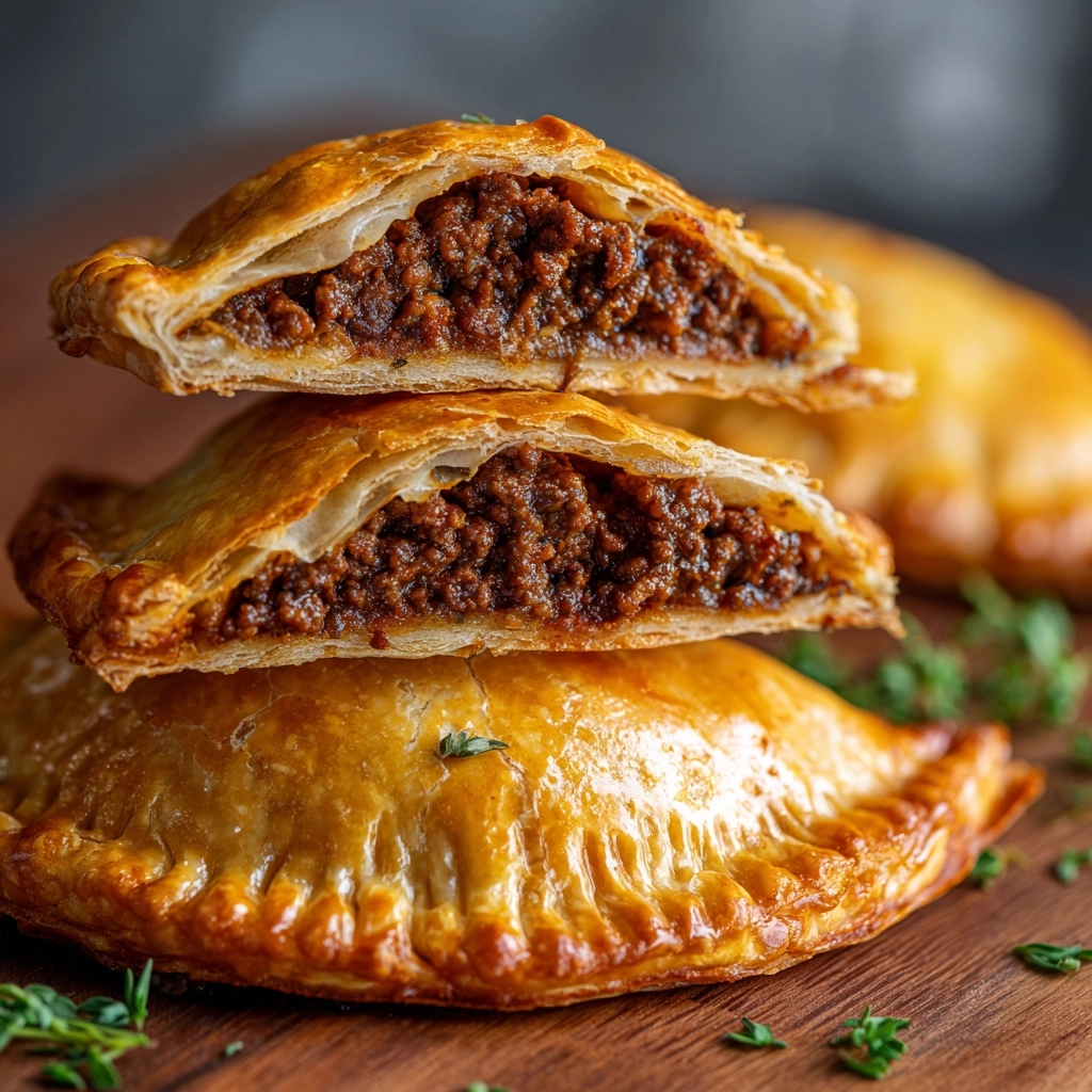 Beef & Cheese Empanadas Recipe - Recipe Image