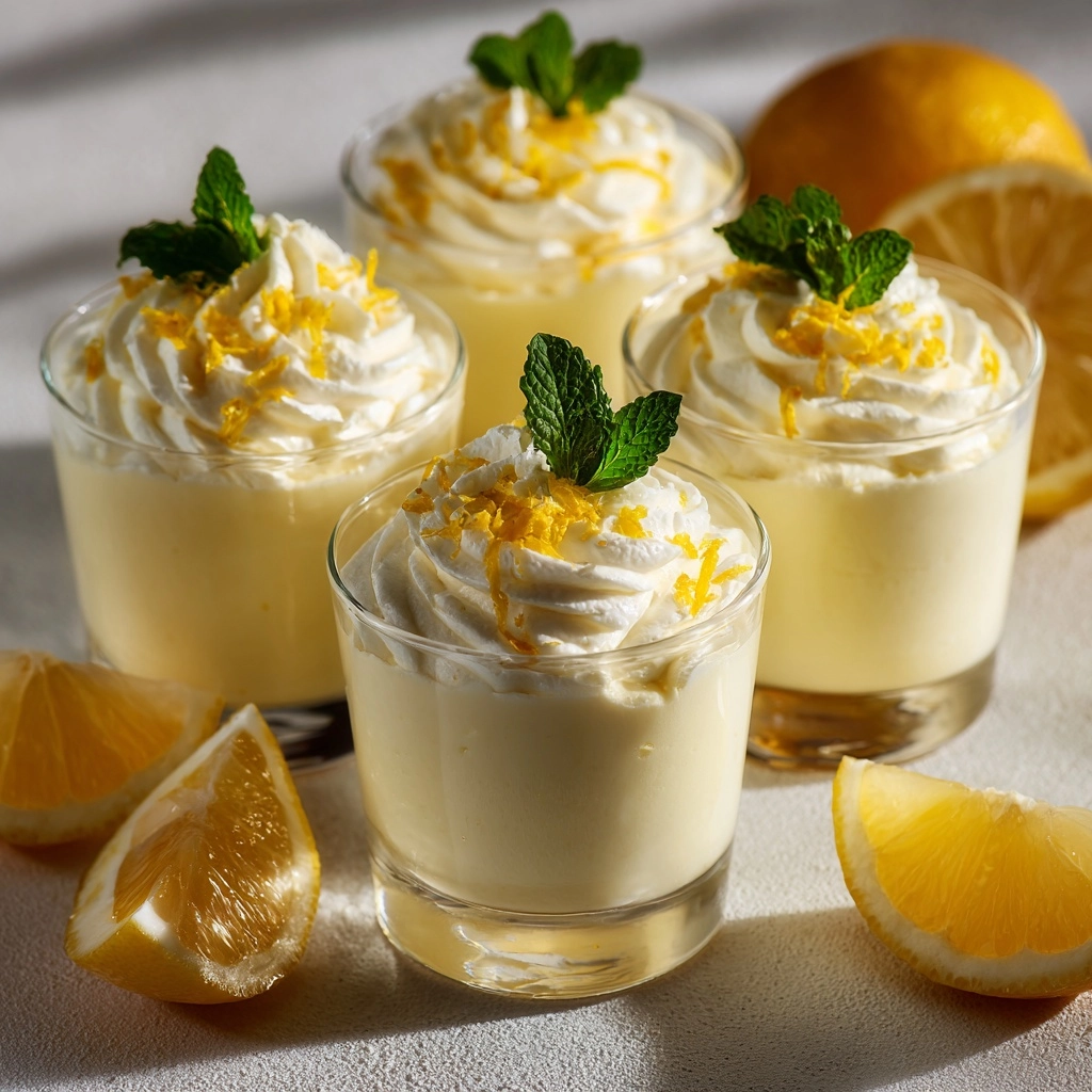 Easy Lemon Mousse Recipe - Recipe Image