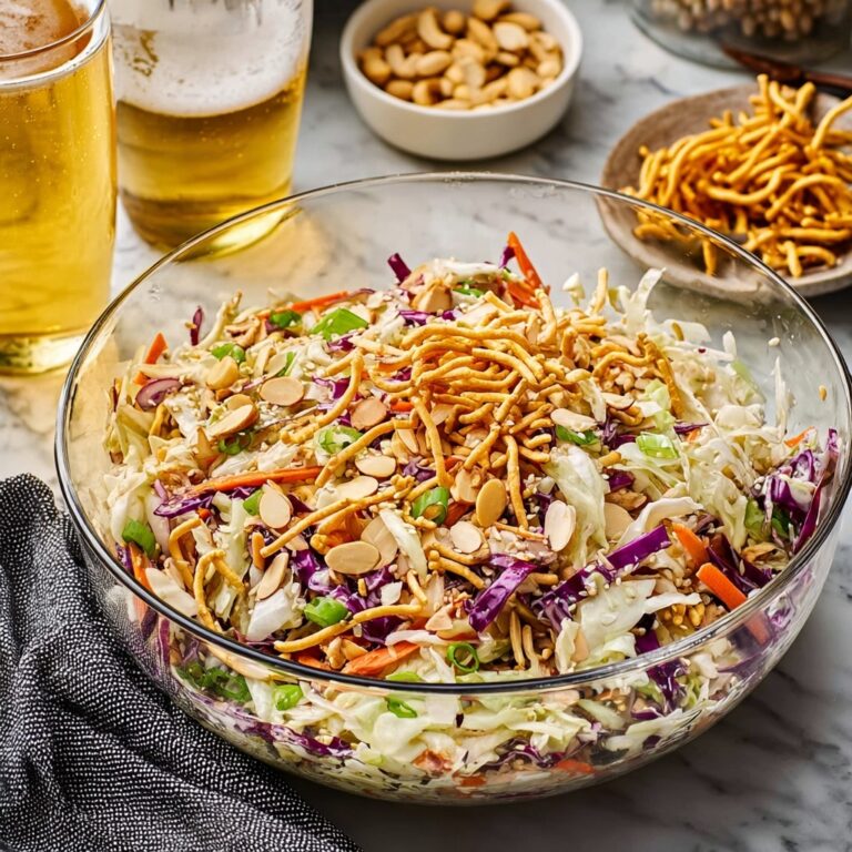Asian Coleslaw with Sweet Chili & Toasted Almonds Recipe