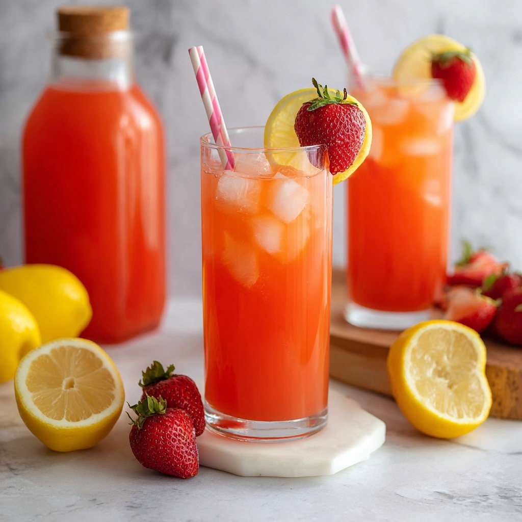Strawberry Lemonade Recipe - Recipe Image