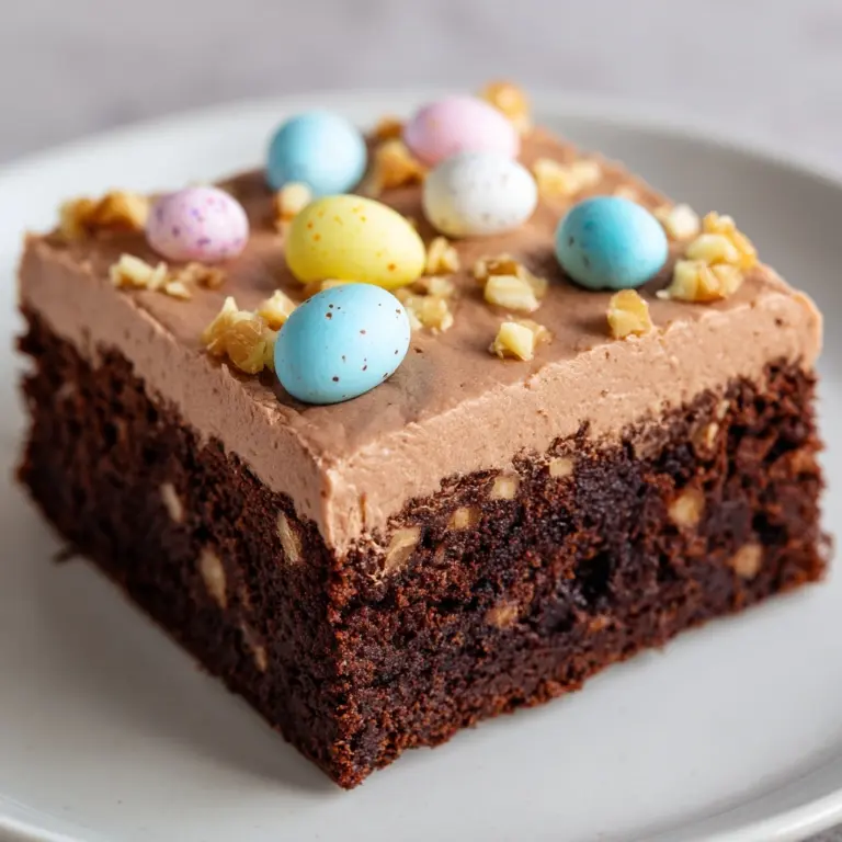Mini Egg Brownies Recipe