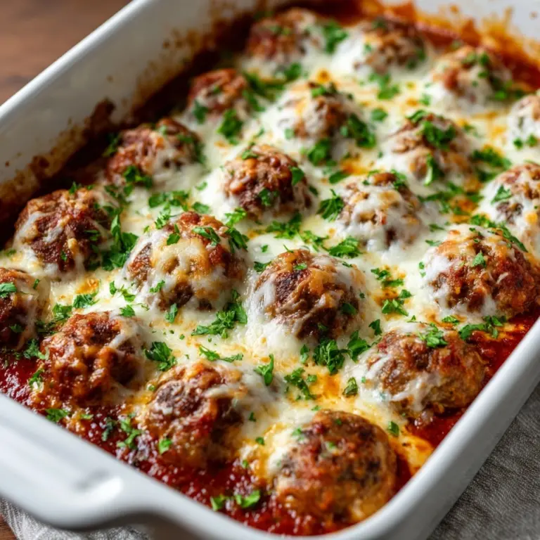 Meatball Sub Casserole Recipe