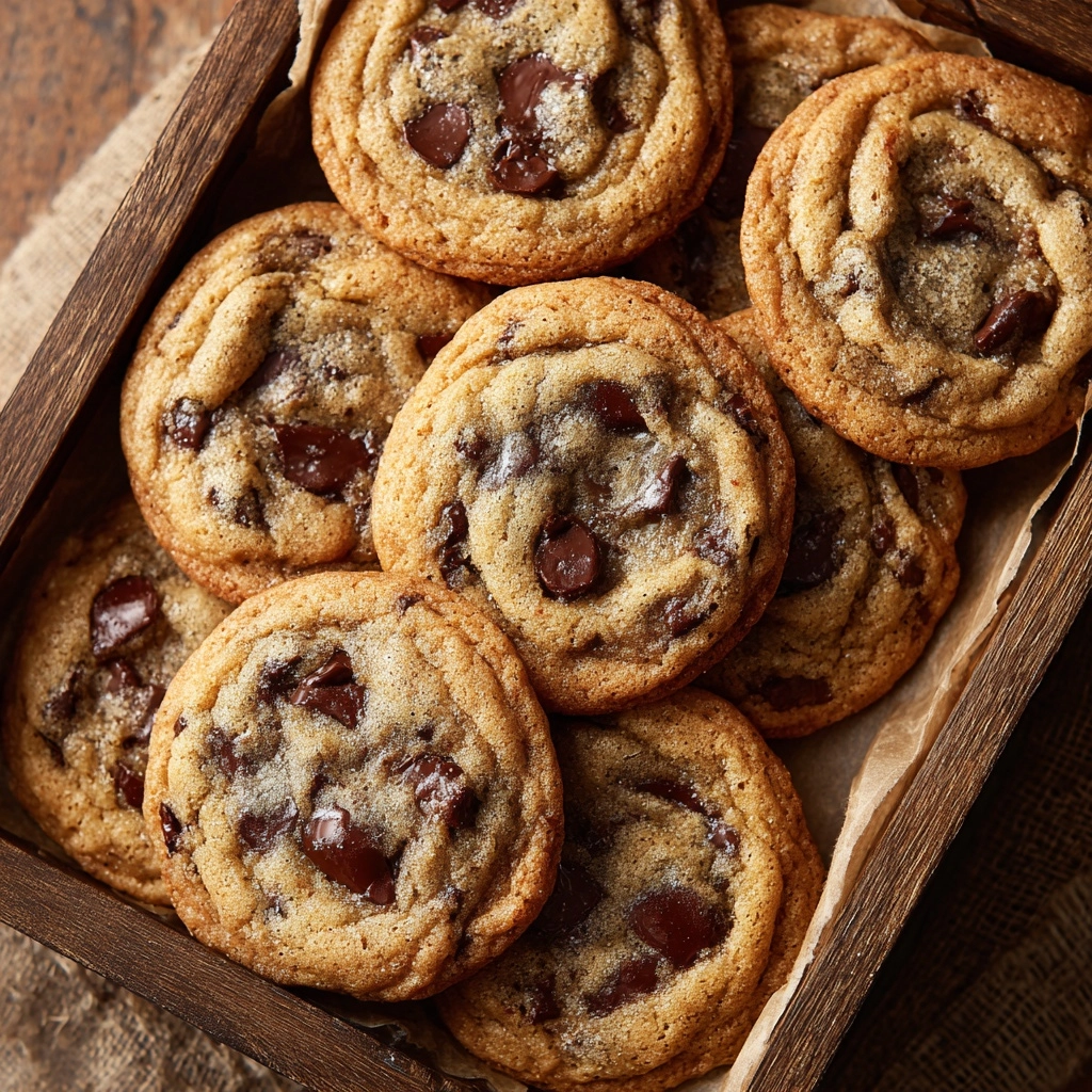 Brown Butter Chocolate Chip Cookies Recipe - Recipe Image
