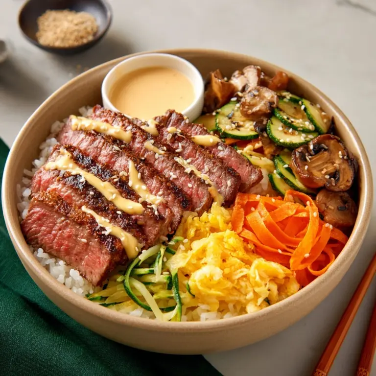 Hibachi Steak Bowls Recipe