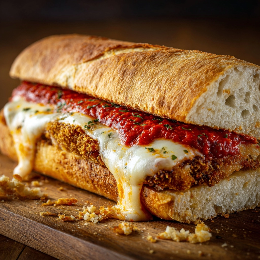 Chicken Parmesan Subs Recipe - Recipe Image