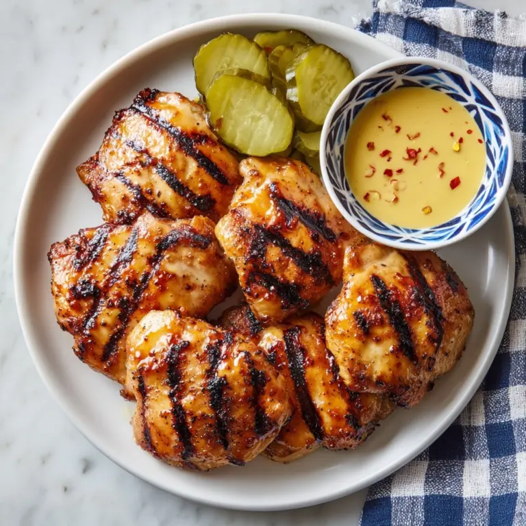 Pickle Brined Chicken Thighs Recipe
