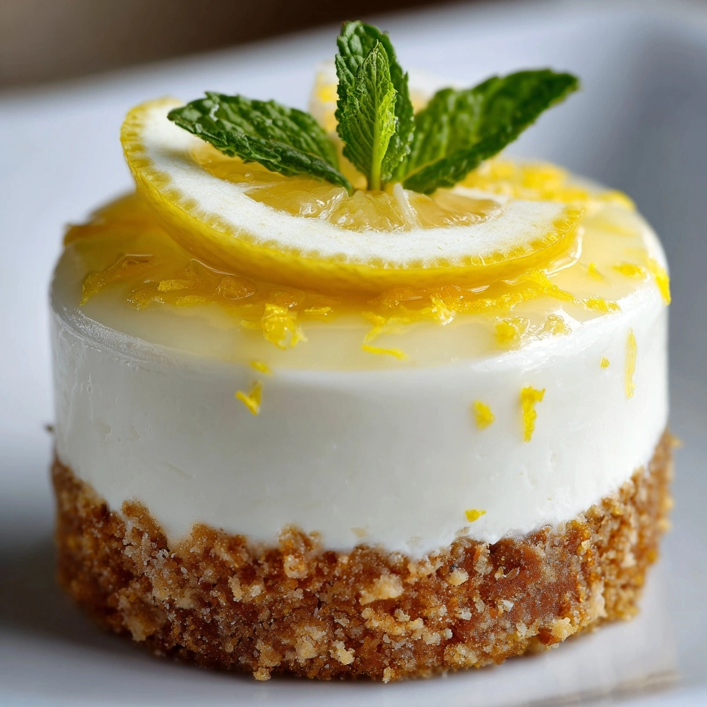 Mini Lemon Cheesecakes Recipe - Recipe Image