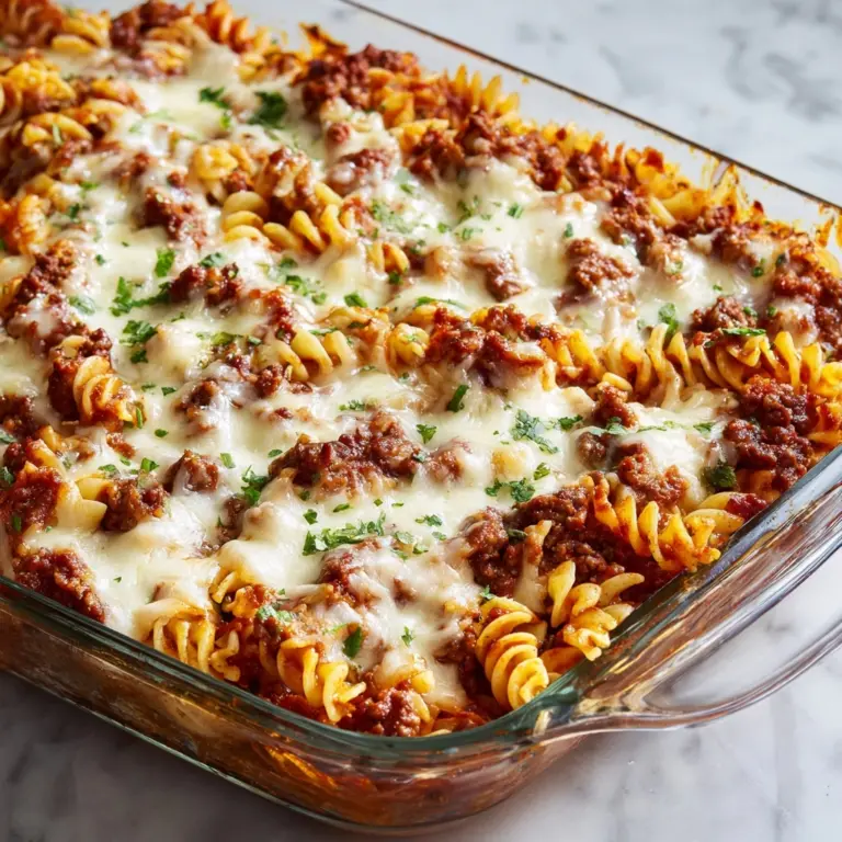 Ground Beef Casserole Recipe