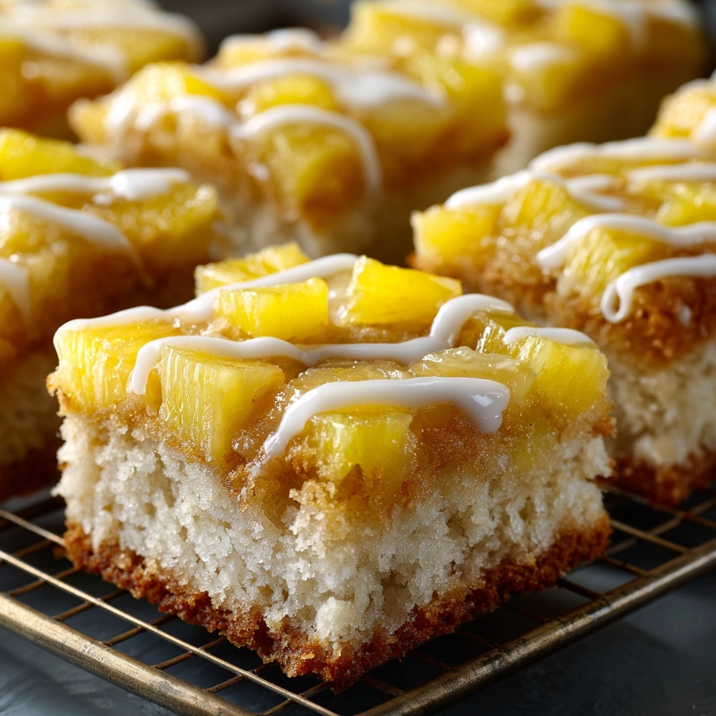 Pineapple Condensed Milk Cake Recipe - Recipe Image