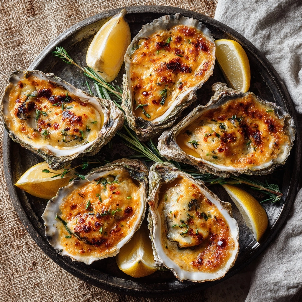 Barbecued Oysters with Smoky Uni Butter Recipe - Recipe Image