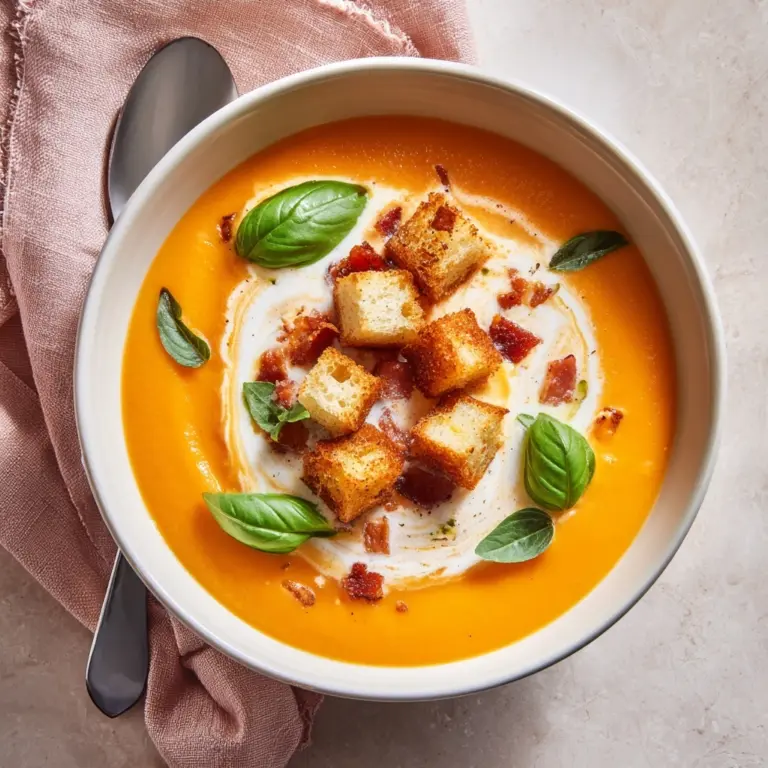 Carrot Soup with Ginger and Turmeric Recipe