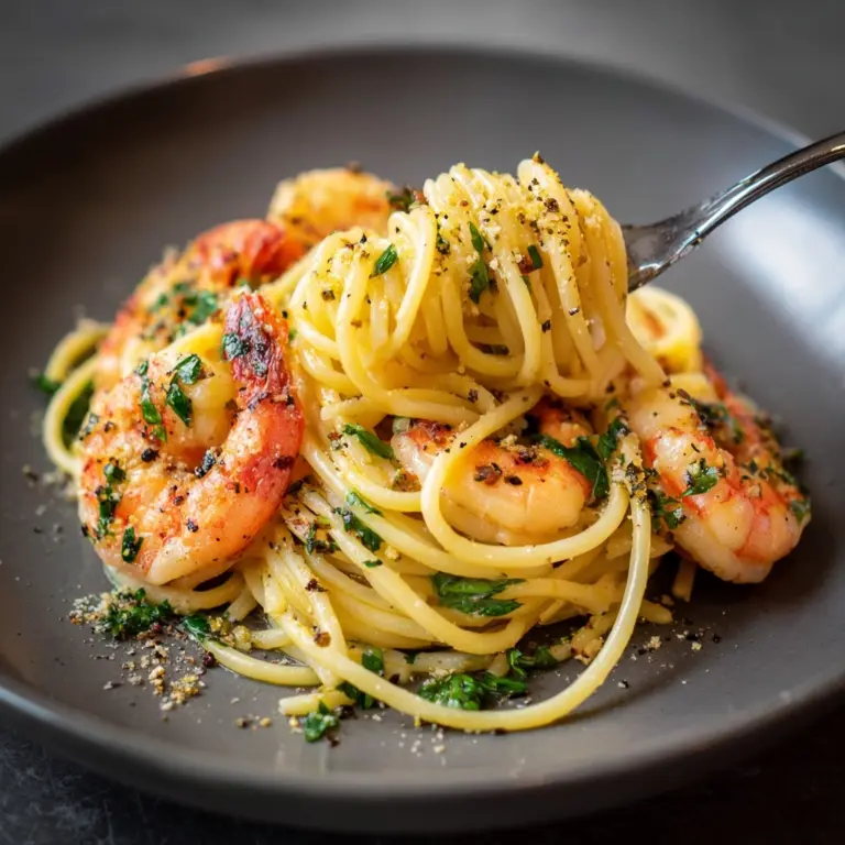 Shrimp Scampi with Pasta Recipe